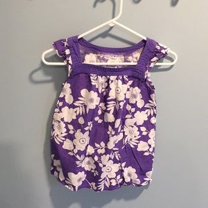 Girls size medium (7/8) floral top